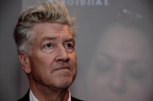  David Lynch podczas wernisażu wystawy w katowickim Rondzie Sztuki 