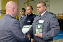  Na zdjęciu mł. asp. Remigiusz Bujak z Komendy Miejskiej Policji w Tychach 