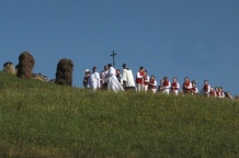  Na nabożeństwo Polacy, Czesi i Słowacy podążali w procesjach 