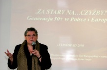  O sytuacji osób powyżej 50. roku życia w Polsce i w Europie mówiła prof. Kazimiera Wódz z Uniwersytetu Śląskiego 