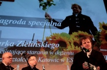 Marek Zieliński otrzymał honorową nagrodę - Cegłę Szklaną 