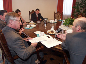  Spotkanie marszałka Michała Czarskiego z delegacją z Bas-Rhin 