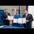  Podpisanie umowy ze Szpitalem Zakonu Bonifratrów w Katowicach / fot. BP UMWS 
