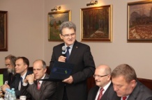 Spotkanie otworzył Przewodniczący Sejmiku Bogusław Śmigielski 