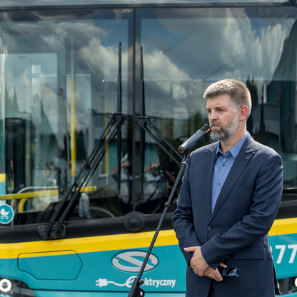 Nowe autobusy dla Jaworzna. fot. Tomasz Żak / UMWS