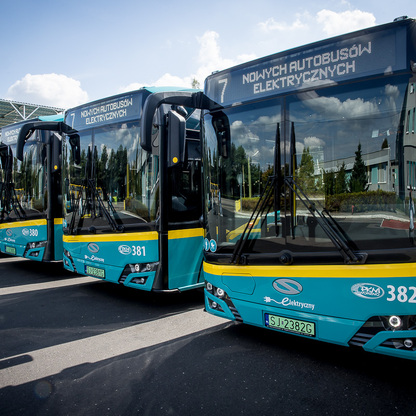 Nowe autobusy dla Jaworzna. fot. Tomasz Żak / UMWS