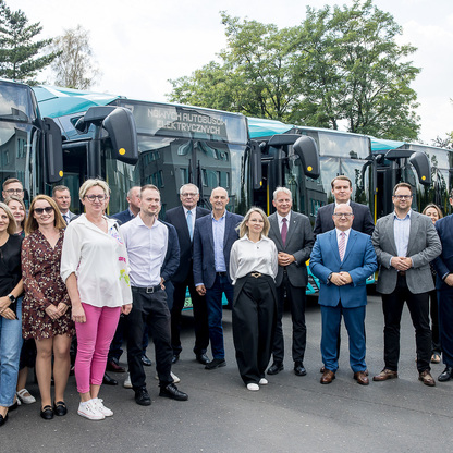 Nowe autobusy dla Jaworzna. fot. Tomasz Żak / UMWS