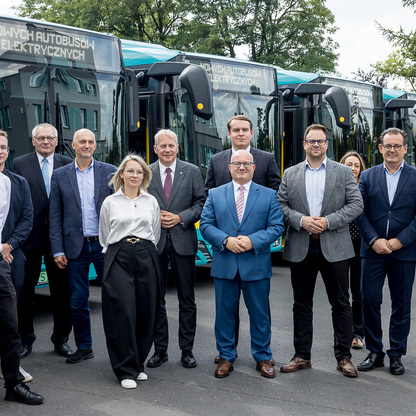 Nowe autobusy dla Jaworzna. fot. Tomasz Żak / UMWS