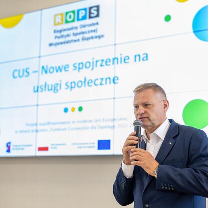 Centrów Usług Społecznych. fot. Andrzej Grygiel / UMWS