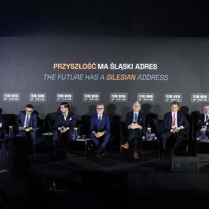 Debaty w ramach Future Mining Forum & Expo w Katowicach. fot. Andrzej Grygiel / UMWS