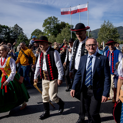 Łossod – jesienny Redyk w Węgierskiej Górce. fot. Tomasz Żak / UMWS