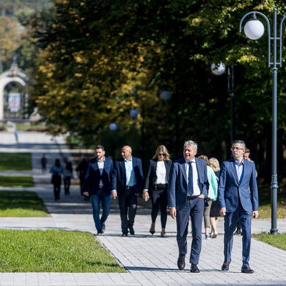 Aleja Żyrafy oddana do użytku. fot. Tomasz Żak / UMWS