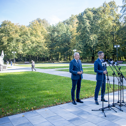 Aleja Żyrafy oddana do użytku. fot. Tomasz Żak / UMWS