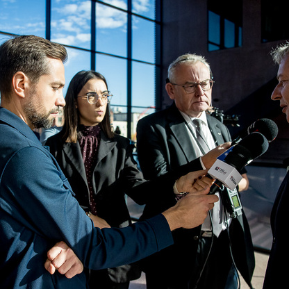 KSSE liderem - konferencja prasowa. fot. Tomasz Żak / UMWS