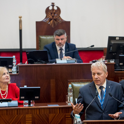Sesja Sejmiku Województwa Śląskiego. fot. Tomasz Żak / UMWS
