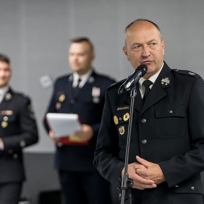 Kongres Rozwojowy Młodzieżowych Drużyn Pożarniczych Województwa Śląskiego. fot. Tomasz Żak / UMWS