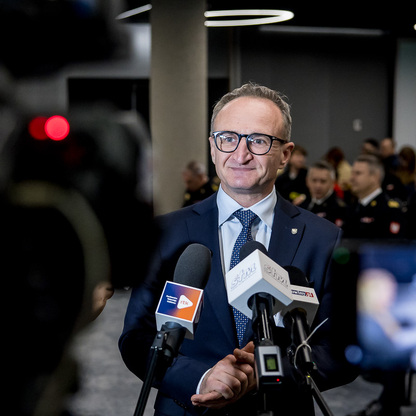 Kongres Rozwojowy Młodzieżowych Drużyn Pożarniczych Województwa Śląskiego. fot. Tomasz Żak / UMWS