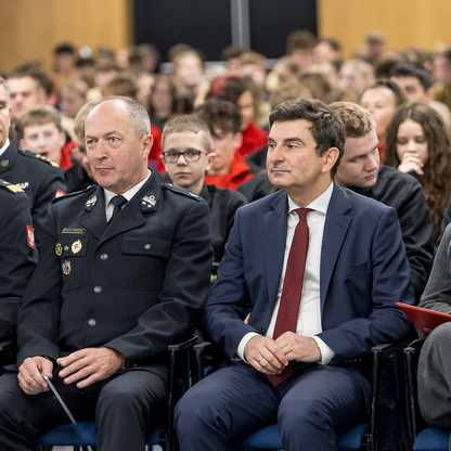 Kongres Rozwojowy Młodzieżowych Drużyn Pożarniczych Województwa Śląskiego. fot. Tomasz Żak / UMWS