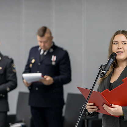 Kongres Rozwojowy Młodzieżowych Drużyn Pożarniczych Województwa Śląskiego. fot. Tomasz Żak / UMWS