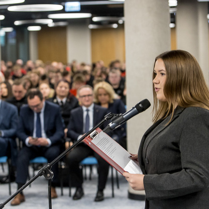 Kongres Rozwojowy Młodzieżowych Drużyn Pożarniczych Województwa Śląskiego. fot. Tomasz Żak / UMWS