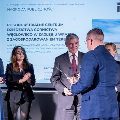Wręczono nagrody w konkursie Najlepsza Przestrzeń Publiczna Województwa Śląskiego. fot. Tomasz Żak / UMWS