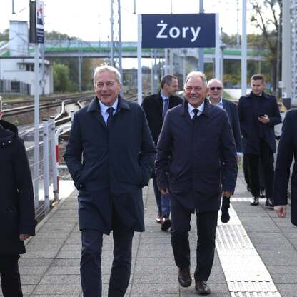 Ogłoszono przetarg na odbudowę linii Jastrzębi-Zdrój – Pawłowice Śląskie. fot. Andrzej Grygiel / UMWS